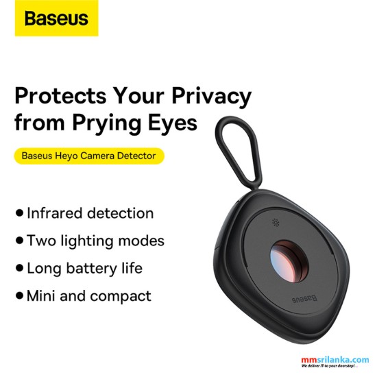 Baseus Heyo Camera Detector White With Simple Charging Cable USB to Type-C 0.3m